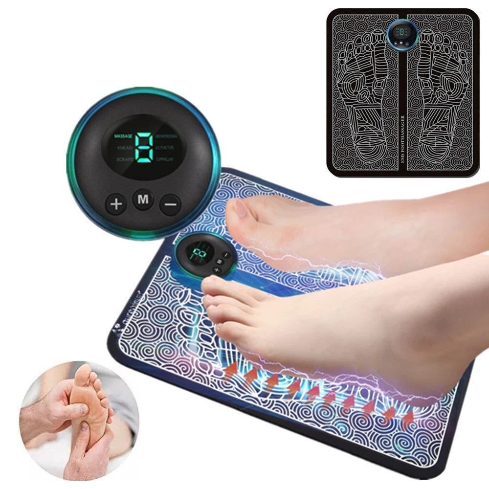 Ems Foot Massager Mat Tens Fisioterapia Electric Foot Cushion